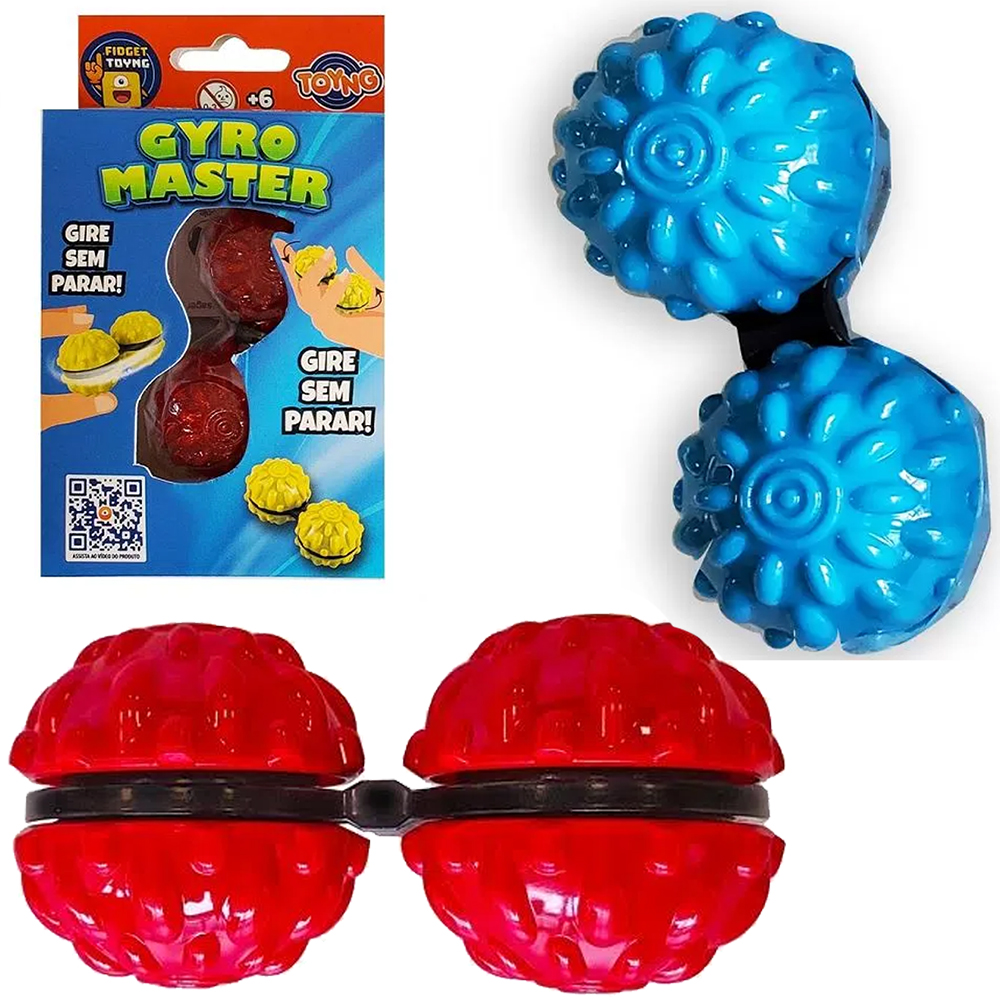 GIRA POP BOLINHA STRESS GYRO MASTER 7X3,5CM