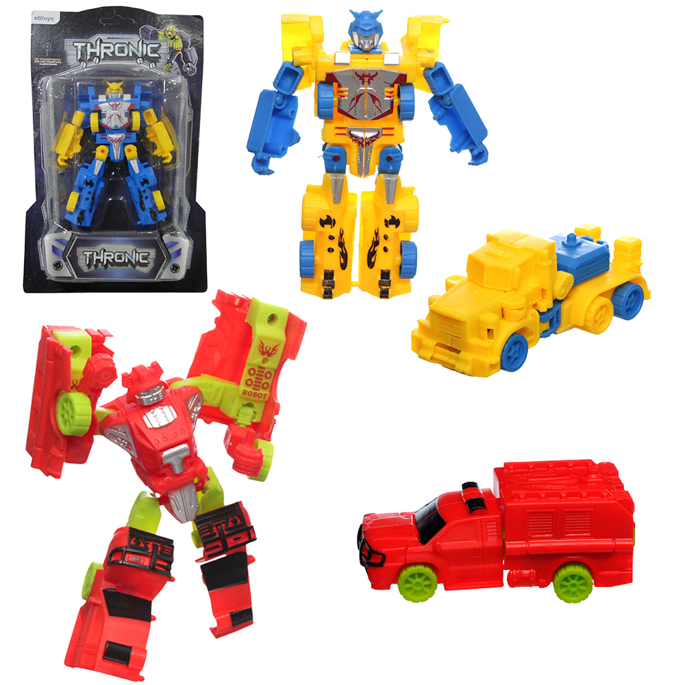ROBO TRANSFORME VEICULO THRONIC 12X9,5X3,5CM 