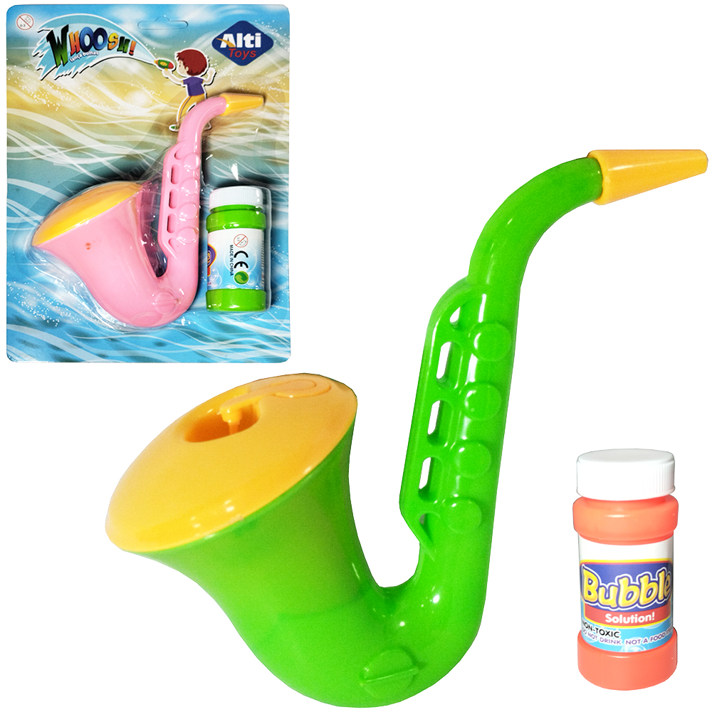 LANCA BOLHA DE SABAO SAXOFONE