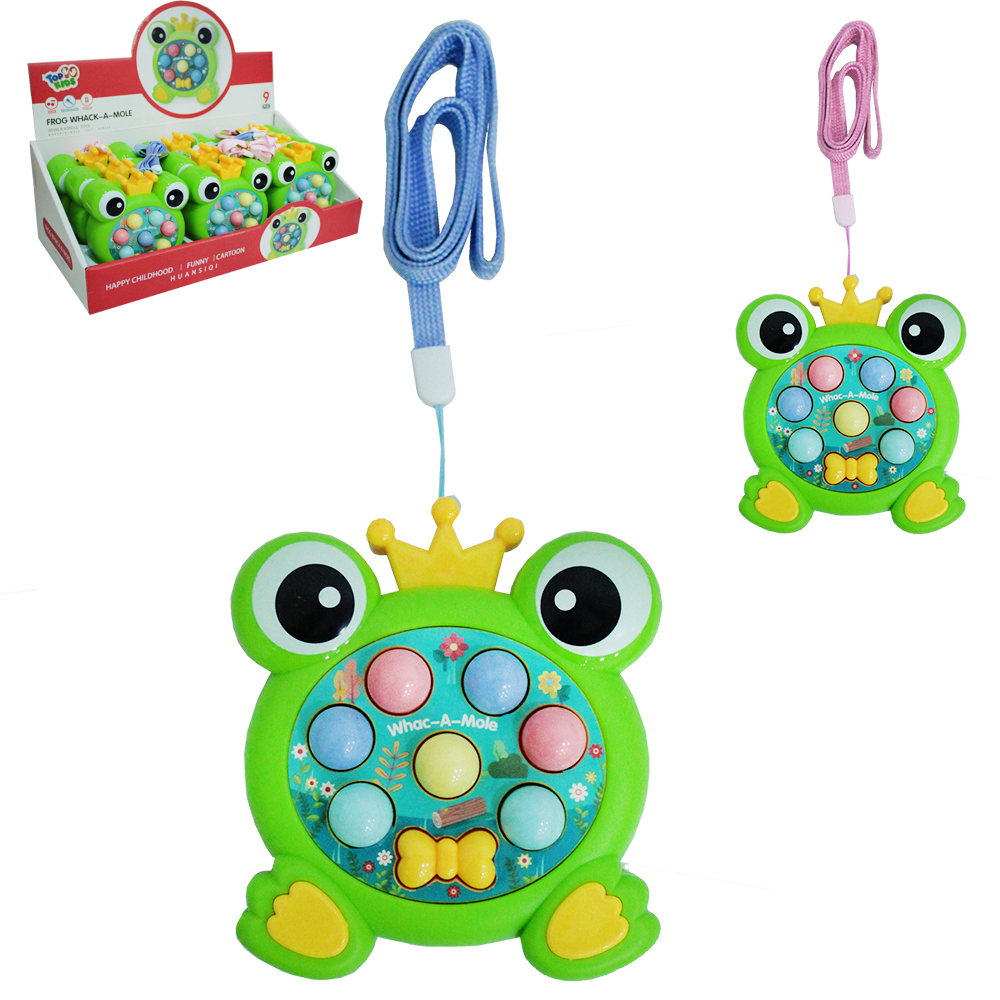 BRINQUEDO POP IT SAPO COM SOM E LUZ TOP KIDS A PILHA DP PLAY