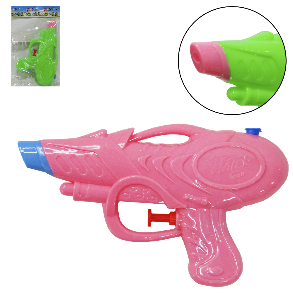 PISTOLA LANCA AGUA COLORS 16X10CM NA SOLAPA