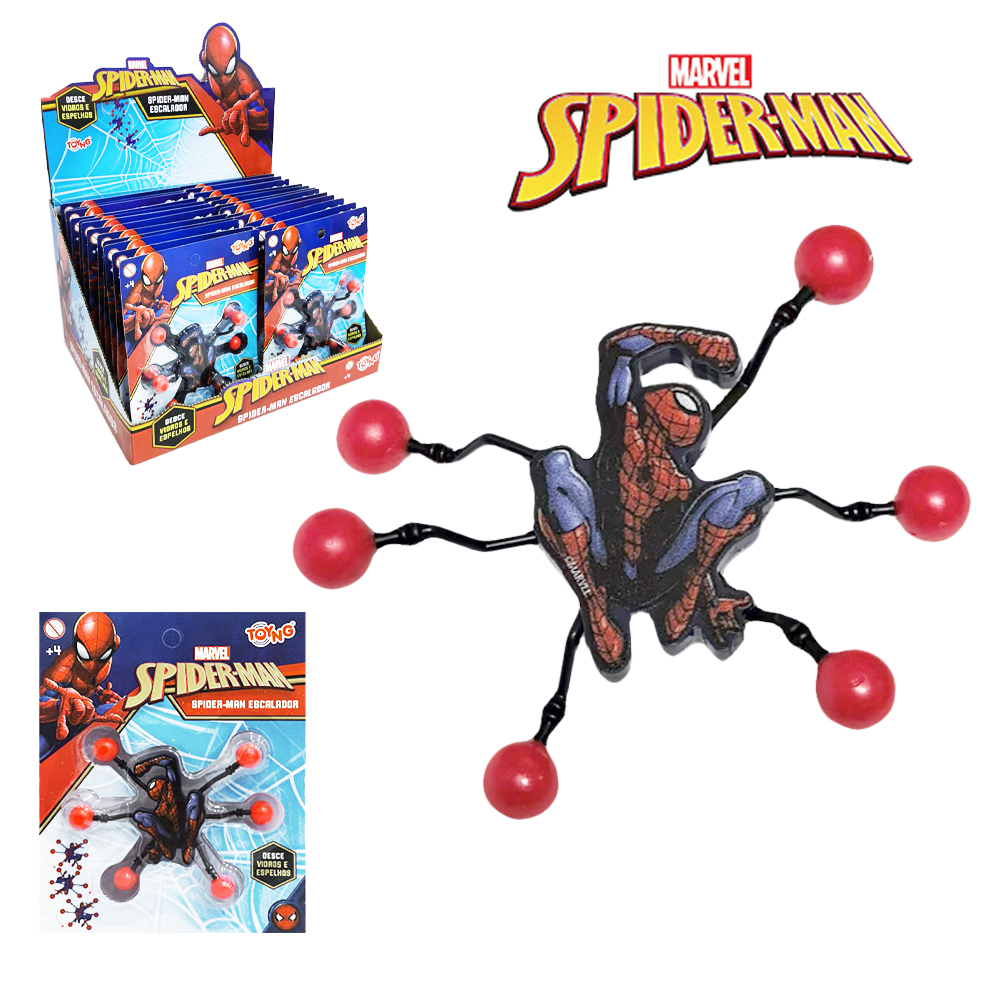 HOMEM ARANHA / SPIDER MAN ESCALADOR GRUDA GRUDA DP PLAY