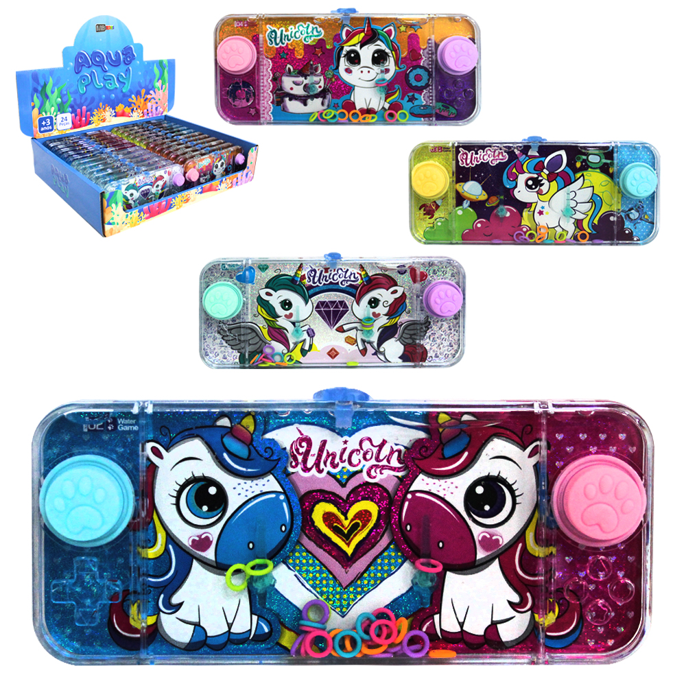 AQUAPLAY JOGO DE ARGOLA UNICORNIO 15,5X7CM DP PLAY MB TOYS