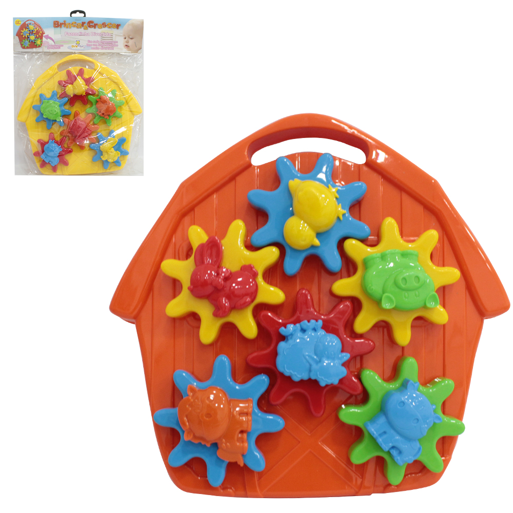 FAZENDINHA DIVERTIDA BRINCAR & CRESCER 27,5X26,5CM