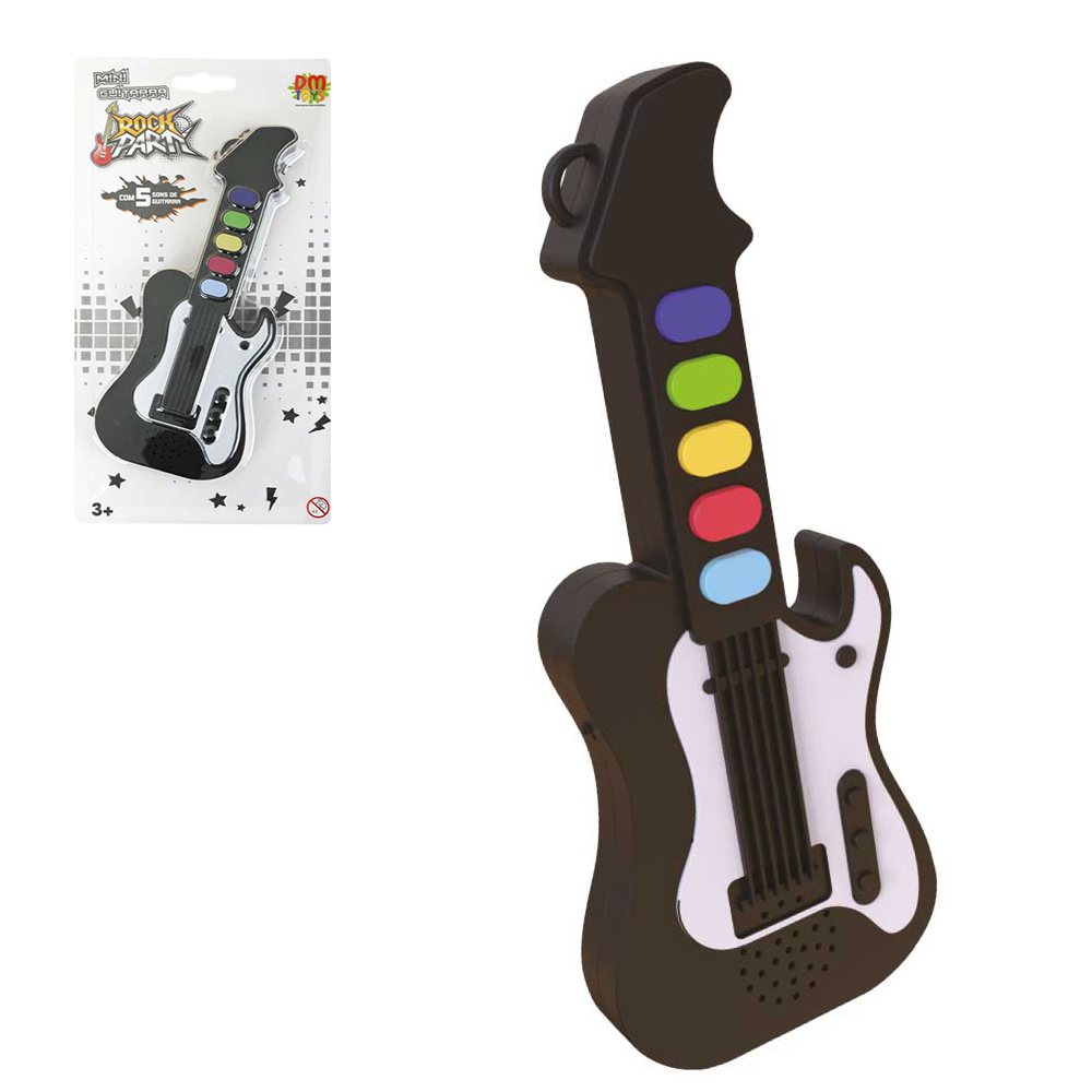 MINI GUITARRA MUSICAL INFANTIL ROCK PARK A PILHA