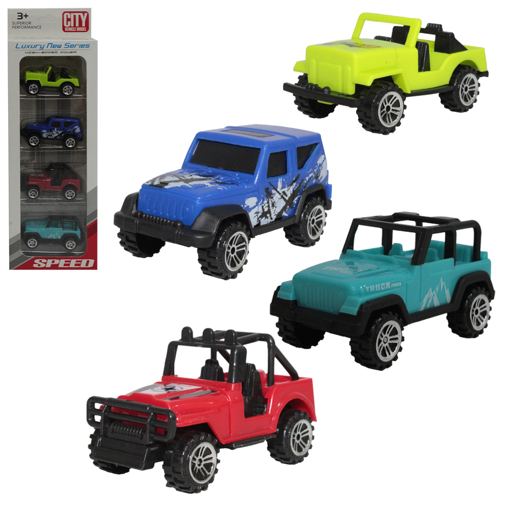 CARRO SPEED RODA LIVRE COM 4 PECAS