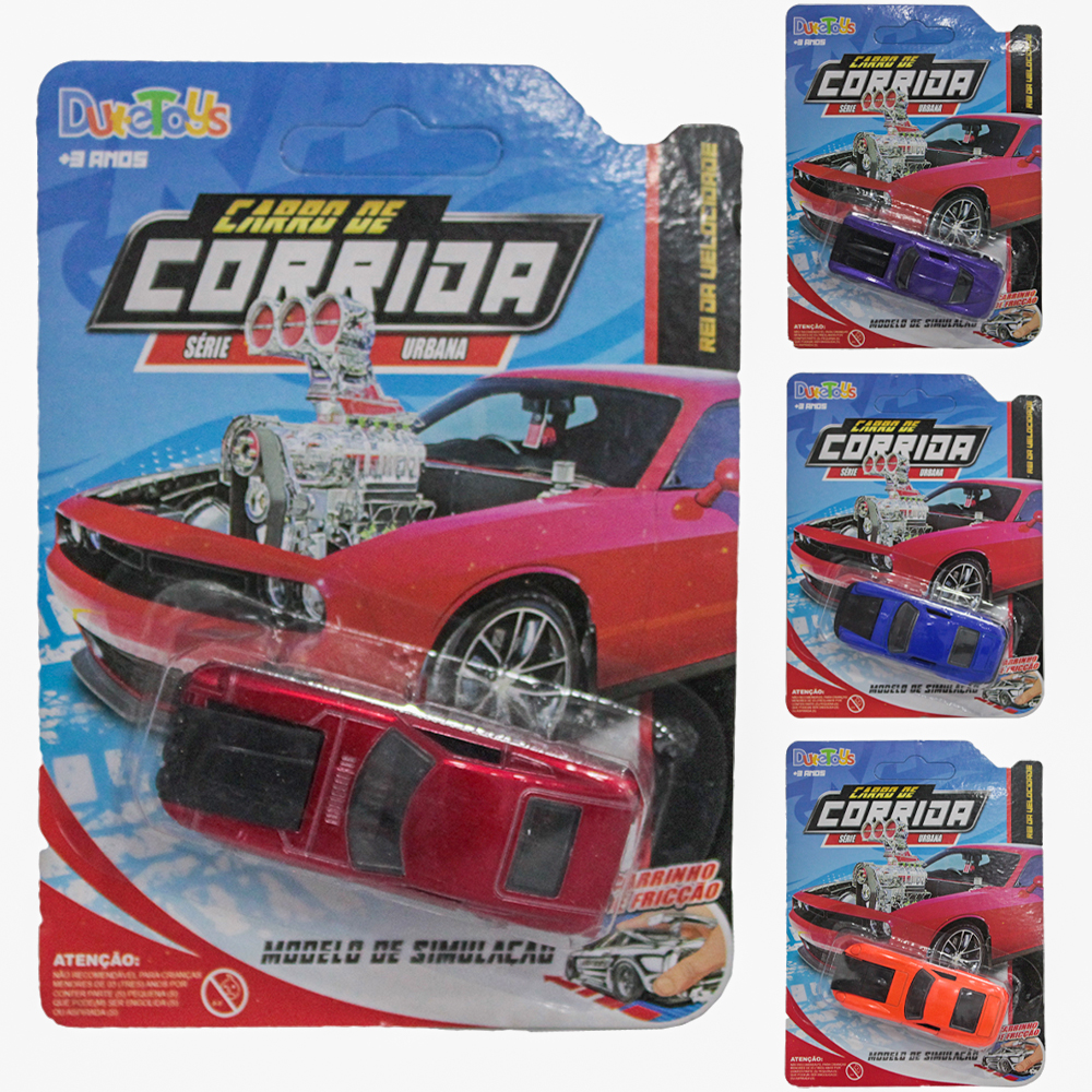 CARRO DE METAL CORRIDA RODA LIVRE