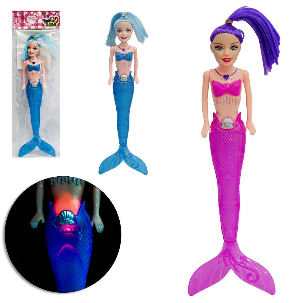 BONECA SEREIA COM LUZ A BATERIA TOP KIDS
