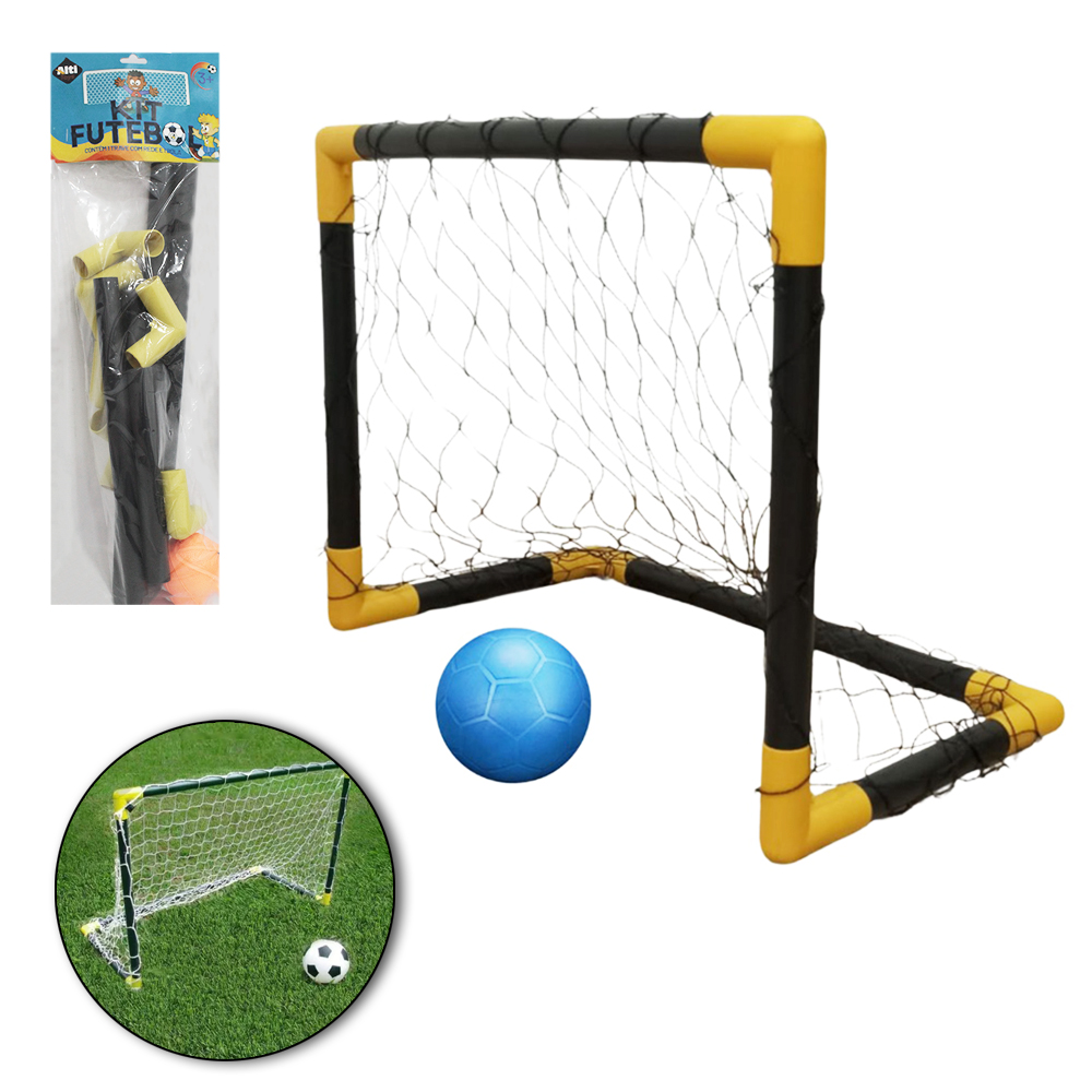 FUTEBOL GOL / GOLZINHO MINI TRAVE 58X42X29,5CM COM REDE + BOLA