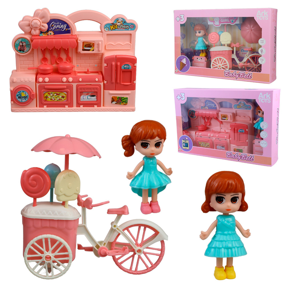 BONECA BABY BELL PLAY SET