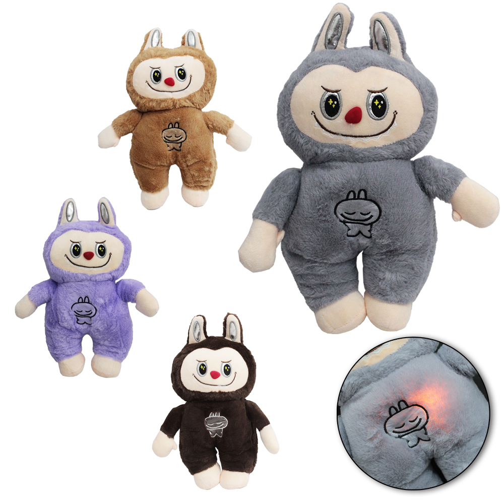 BRINQUEDO LABB DE PELUCIA COM SOM E LUZ A PILHA 30X22X11CM TOP KIDS
