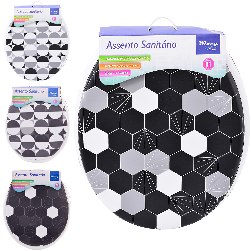 ASSENTO SANITARIO ALMOFADADO CIRCLE 41X35CM