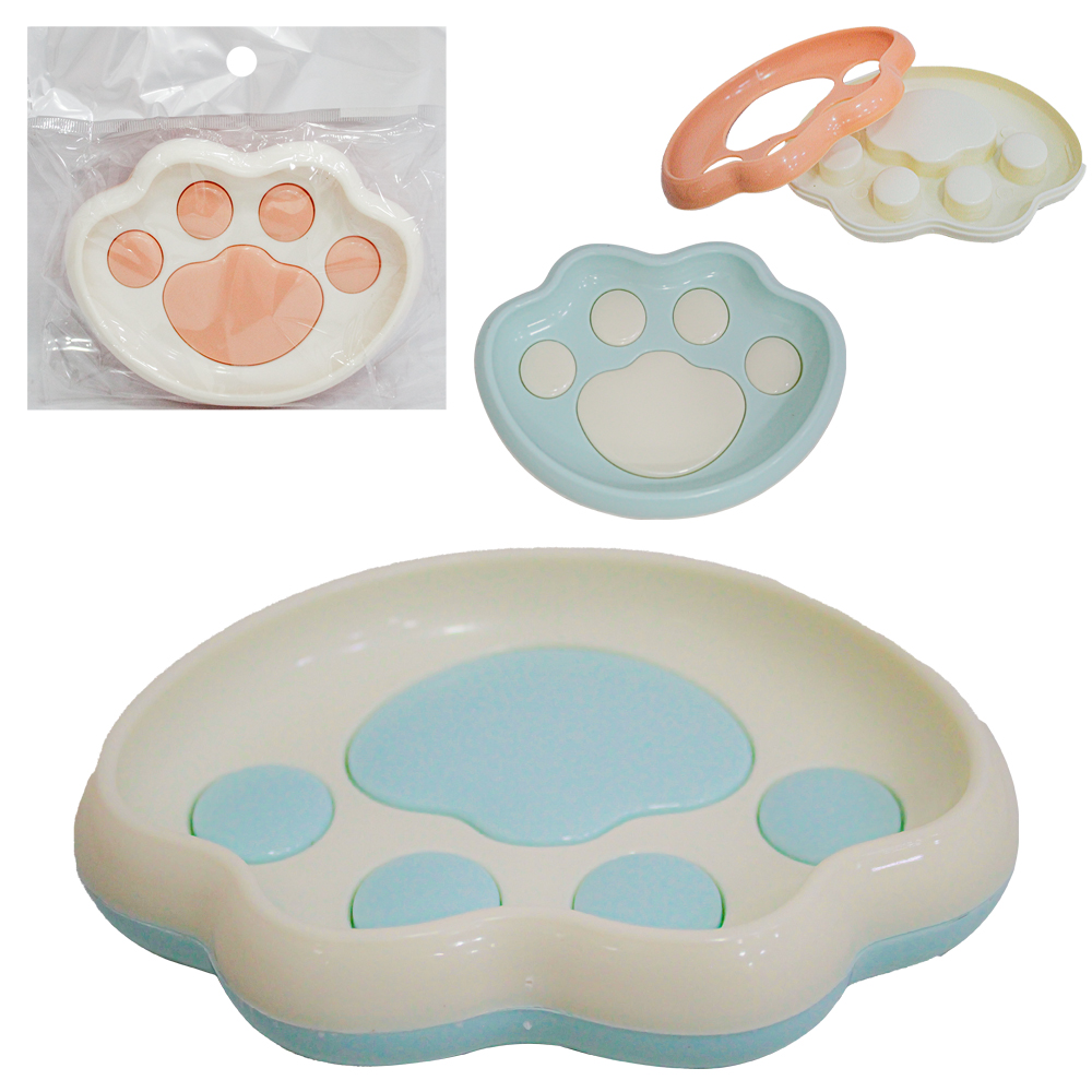 SABONETEIRA DE PIA DE PLASTICO PATINHA 14X10,5X2,5CM