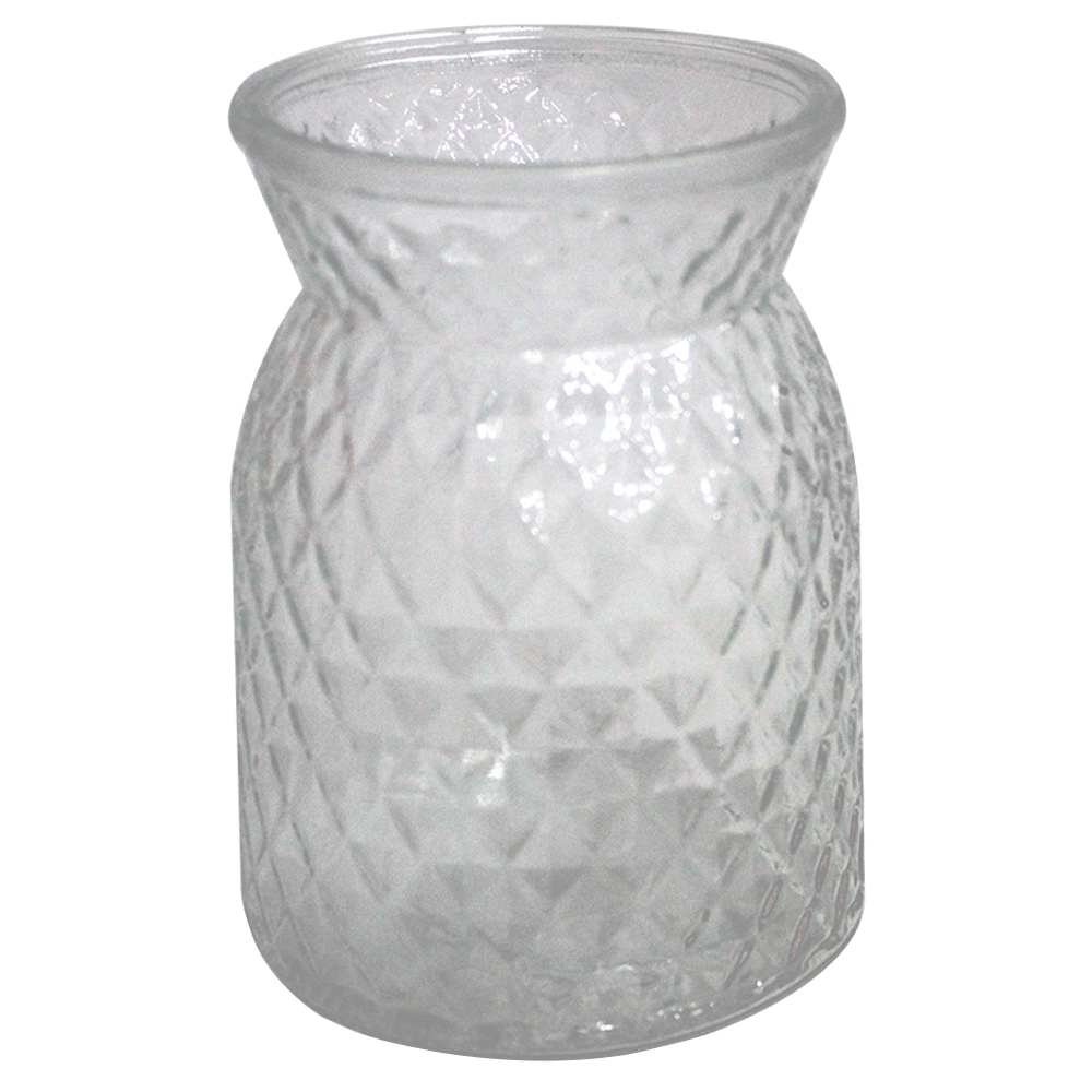VASO DE VIDRO REDONDO 21,5X6CM DE Ø