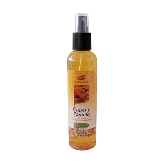 PERFUME PARA AMBIENTES CRAVO E CANELA SPRAY 200ML 