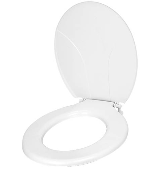 ASSENTO SANITARIO RIGIDO BRANCO 45X37CM