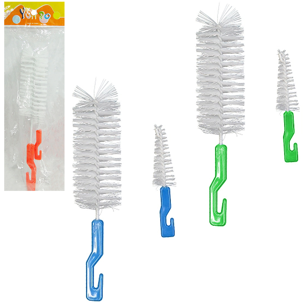 ESCOVA LAVA MAMADEIRA / COPO DE NYLON CABO PLASTICO 2 PECAS