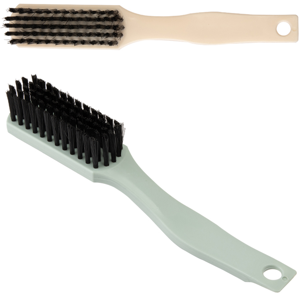 ESCOVA MULTIUSO OVAL COM RASPADOR E CABO PLASTICO 20,5X3X3CM 
