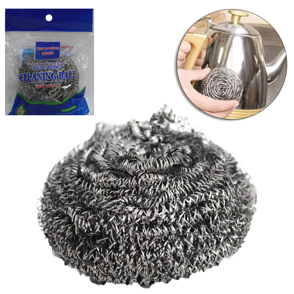 ESPONJA / BUCHA DE ACO PARA LIMPEZA 6,5CM DE Ø 