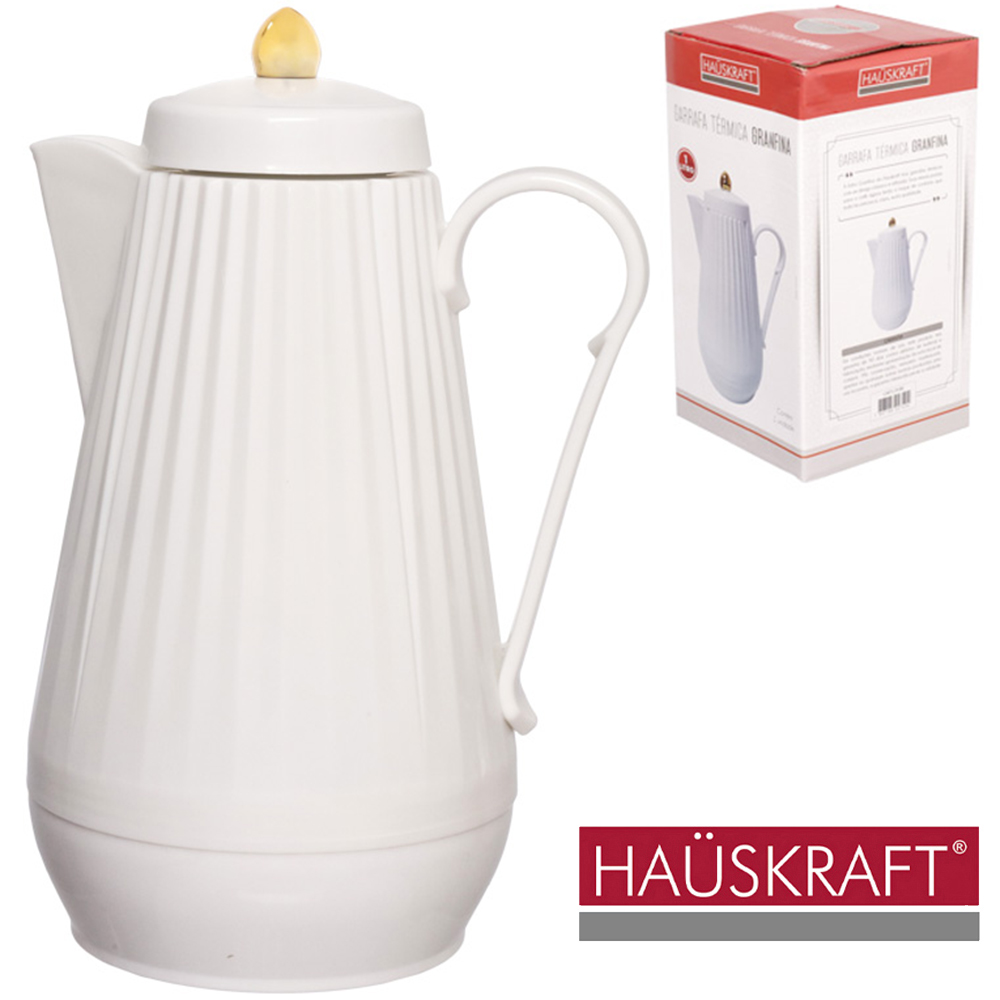 GARRAFA TERMICA GRANFINA BRANCA HAUSKRAFT 1L