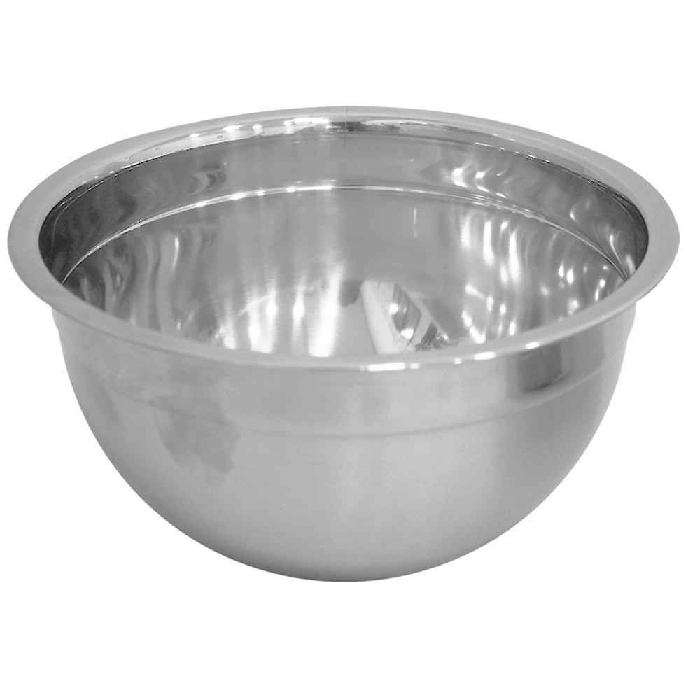 TIGELA SALADEIRA REDONDA DE INOX BOWL FUNDA 3,3 LTS 26CM DE Ø