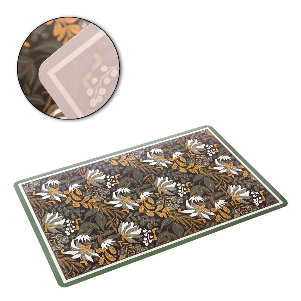 TOALHA LUGAR AMERICANO DE PLASTICO RETANGULAR GREEN GARDEN 43,5X28,5CM