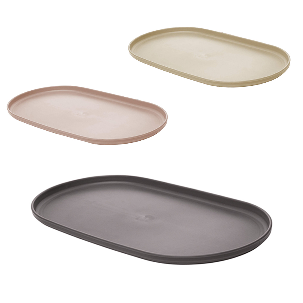 PRATO BANDEJA TRAVESSA DE BAMBU ECOLOGICO OVAL LINES 270ML 24X13X1,5CM