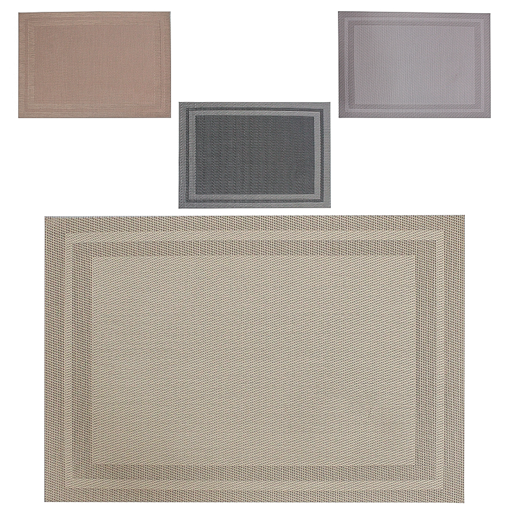 TOALHA LUGAR AMERICANO DE PLASTICO RETANGULAR 45X30CM