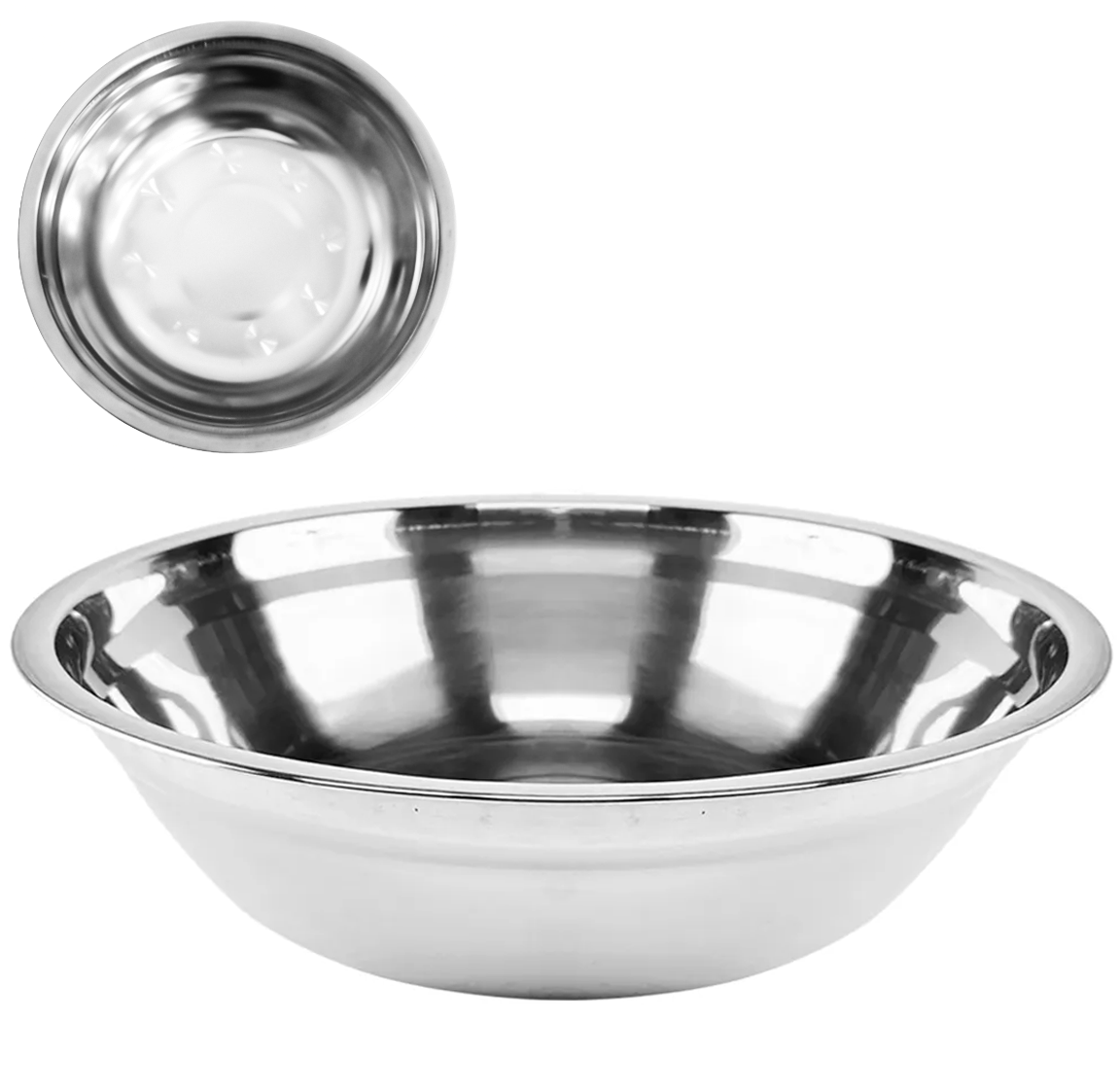 TIGELA REDONDA DE INOX BOWL 2,3L 25CM DE Ø 