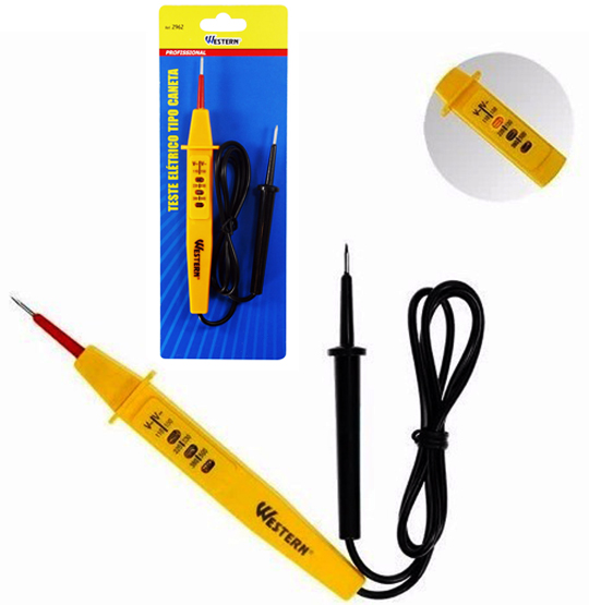 TESTE ELETRICO PROFISSIONAL 18,5CM TIPO CANETA 110V~500V