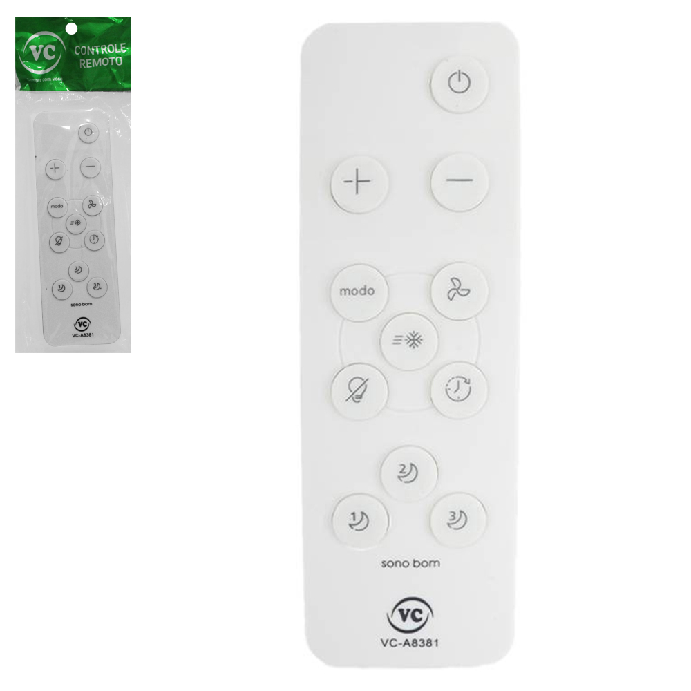 CONTROLE REMOTO COMPATIVEL PARA AR CONDICIONADO CONSUL 13,5X4,5CM