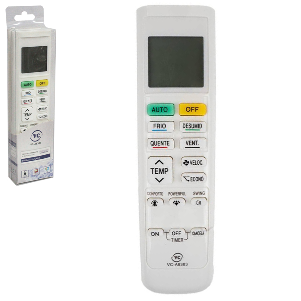 CONTROLE REMOTO COMPATIVEL PARA AR CONDICIONADO DAIKIN 18X5CM