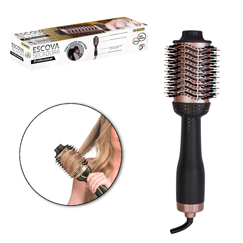 ESCOVA SECADORA PROFISSIONAL MOTOR DC BIVOLT 1300W
