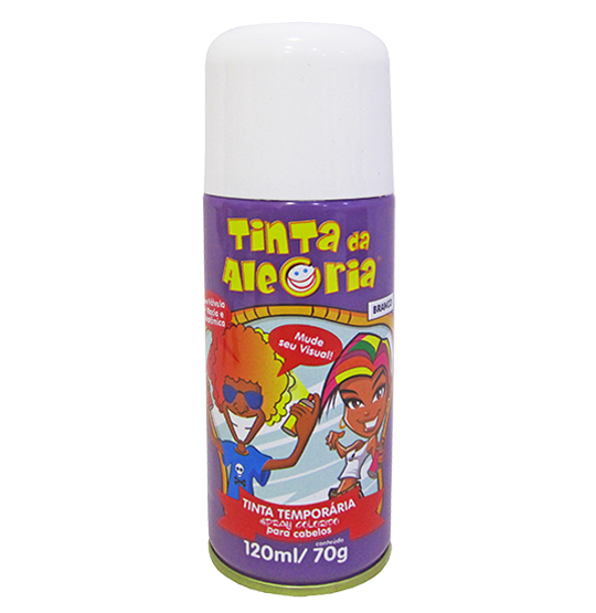 TINTA DA ALEGRIA PARA CABELOS BRANCA 120ML / 70G