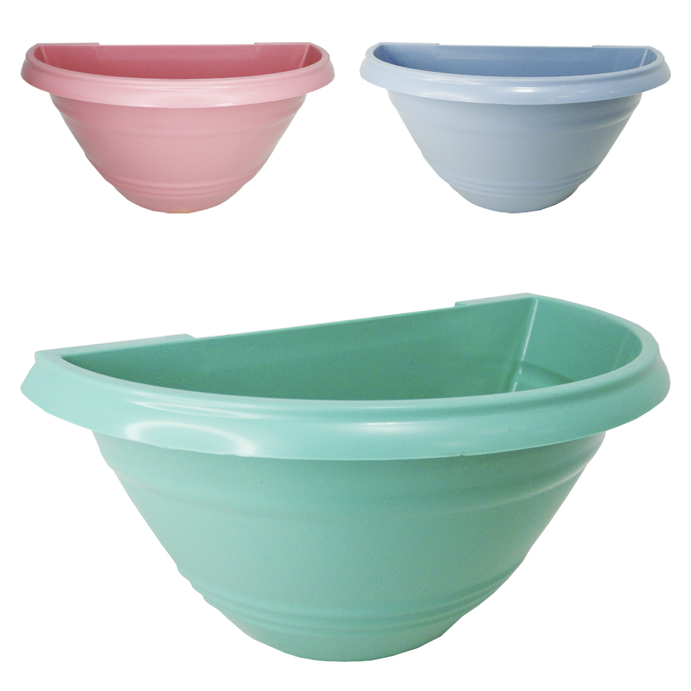 VASO DE PAREDE COLORS 3,4L 30X17X17CM DE PLASTICO