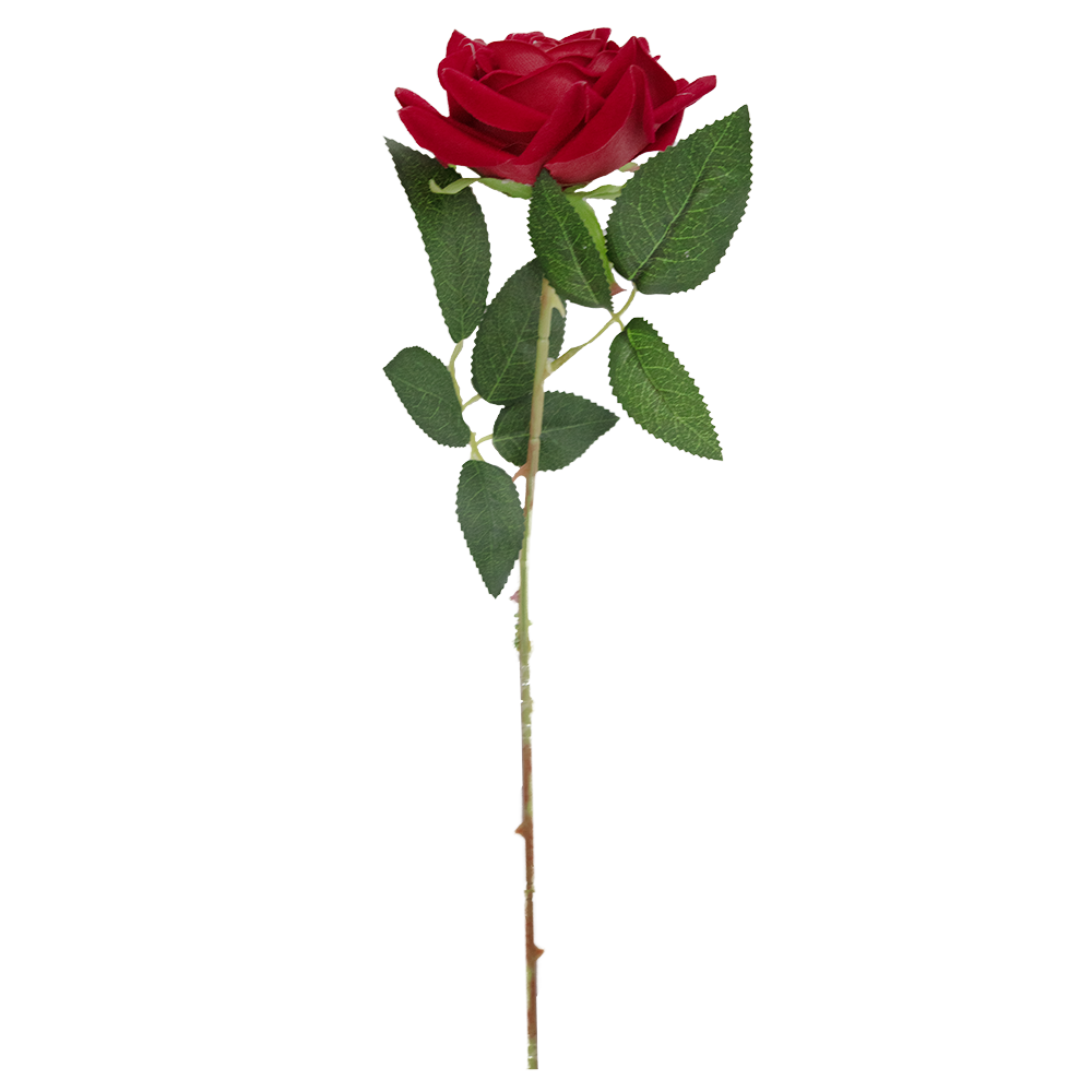 FLOR ARTIFICIAL HASTE DE ROSA CHILENA 61CM