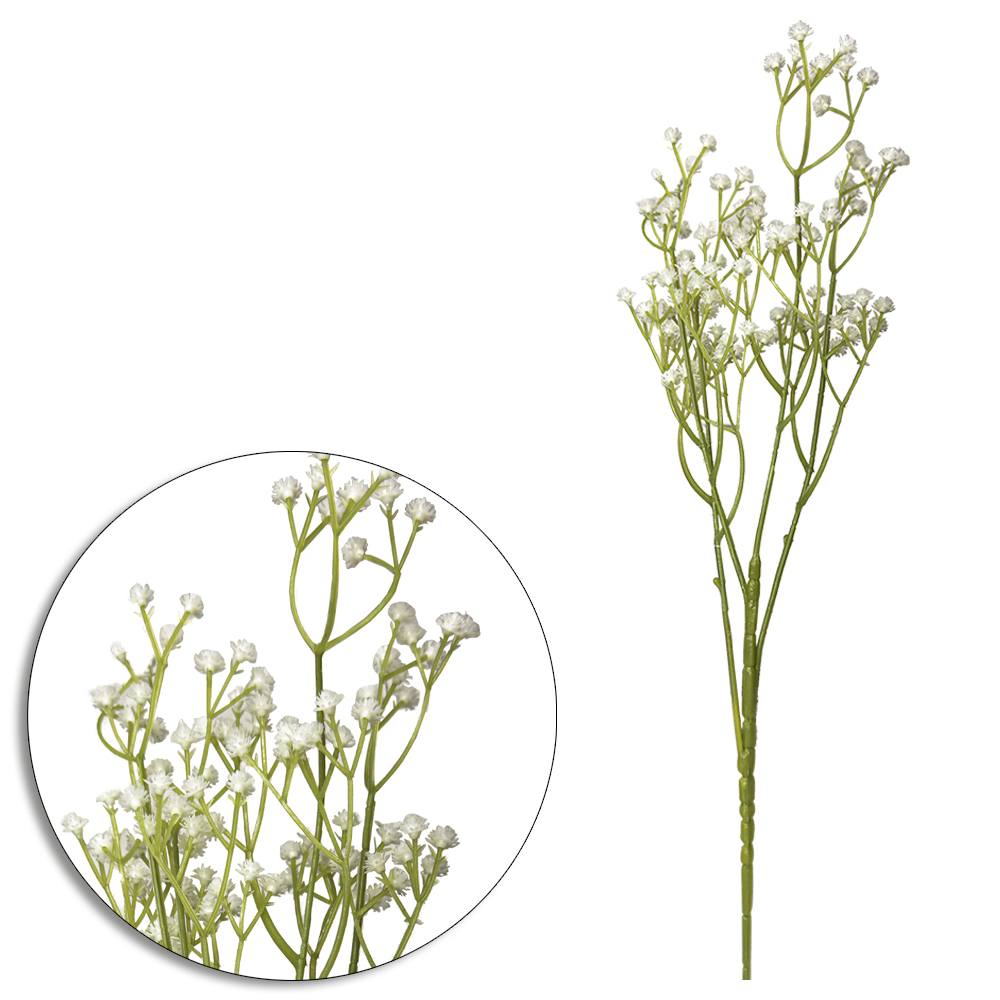 FLOR ARTIFICIAL HASTE DE VEL DE NOIVA 61CM
