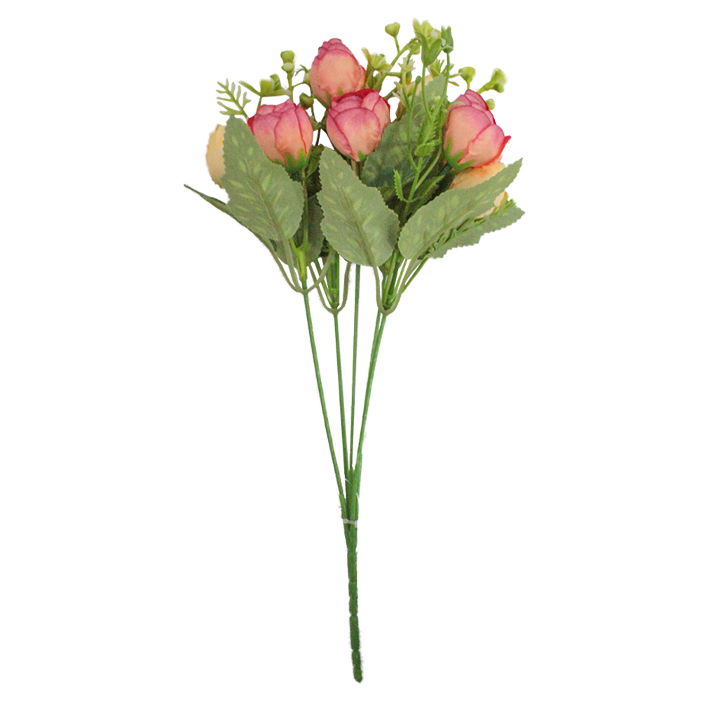 FLOR ARTIFICIAL BUQUE DE PEONIA 28CM