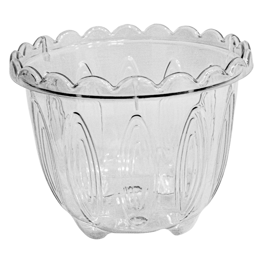 VASO DE PLASTICO PET FLEXIVEL REDONDO 12X15,5CM DE Ø
