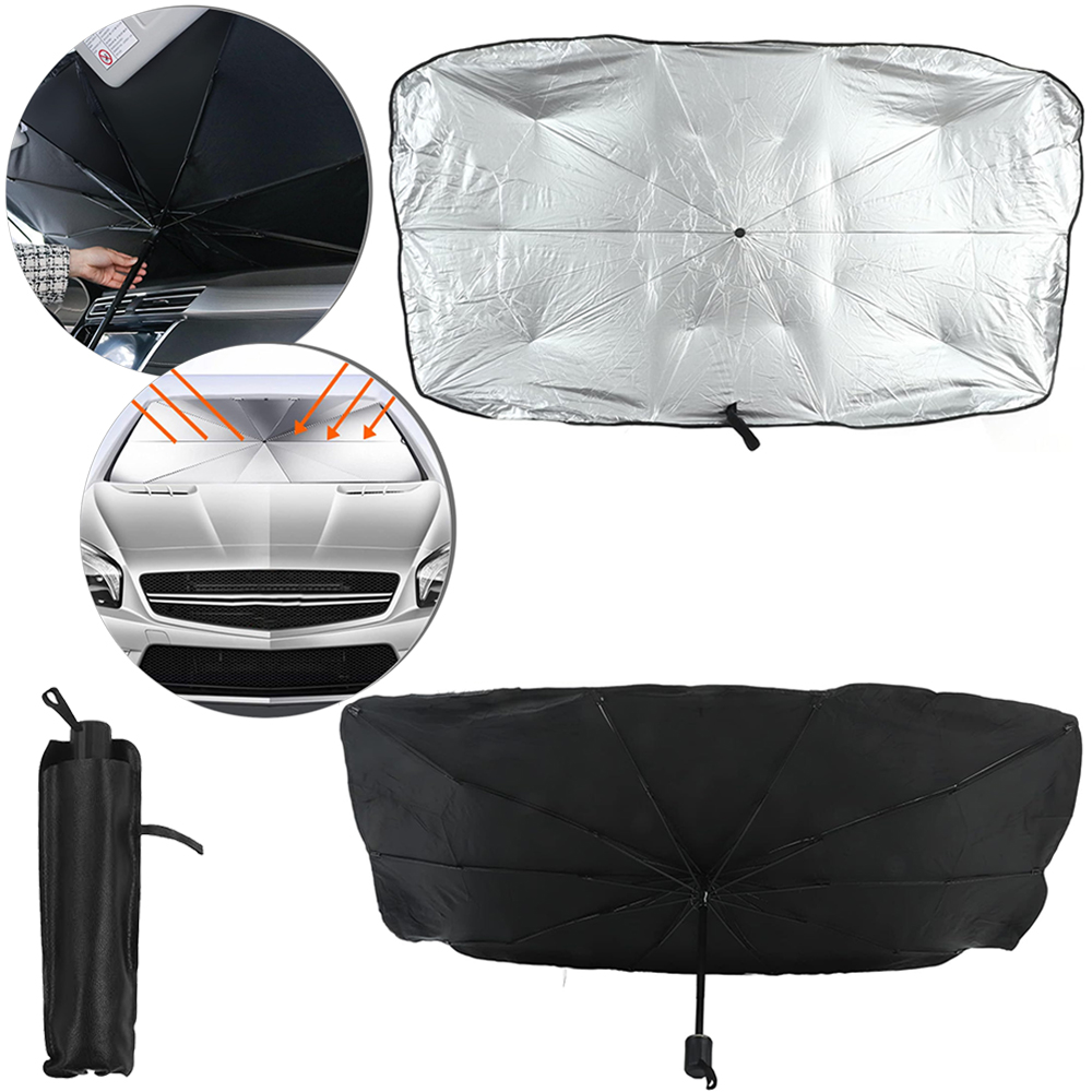 GUARDA SOL / PROTETOR SOLAR AUTOMOTIVO PARA PARA-BRISA 135X79CM