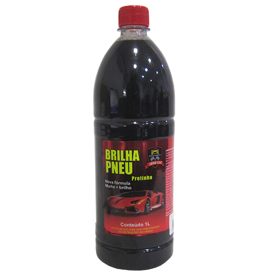 BRILHA PNEU PRETINHO LIQUIDO 1L