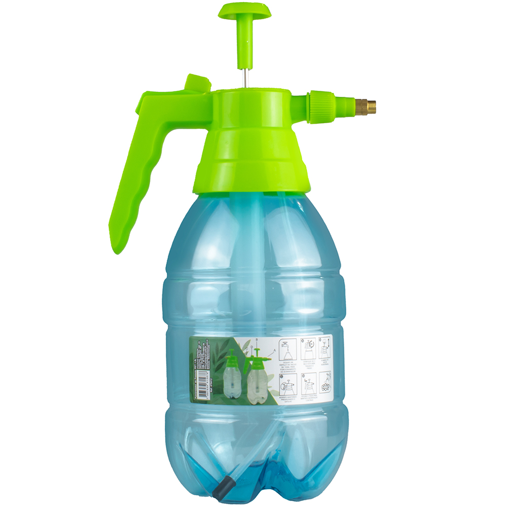 PULVERIZADOR DE PRESSAO / BORRIFADOR DE PLASTICO PET TRANSCOLOR 1,5L