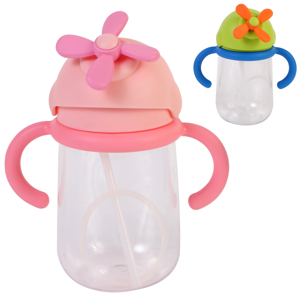 GARRAFA SQUEEZE DE PLASTICO AS COM CANUDO + ADESIVO 500ML