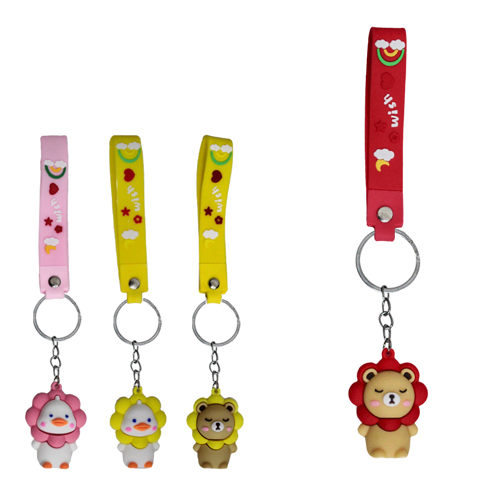 CHAVEIRO EMBORRACHADO DE PVC BICHINHO