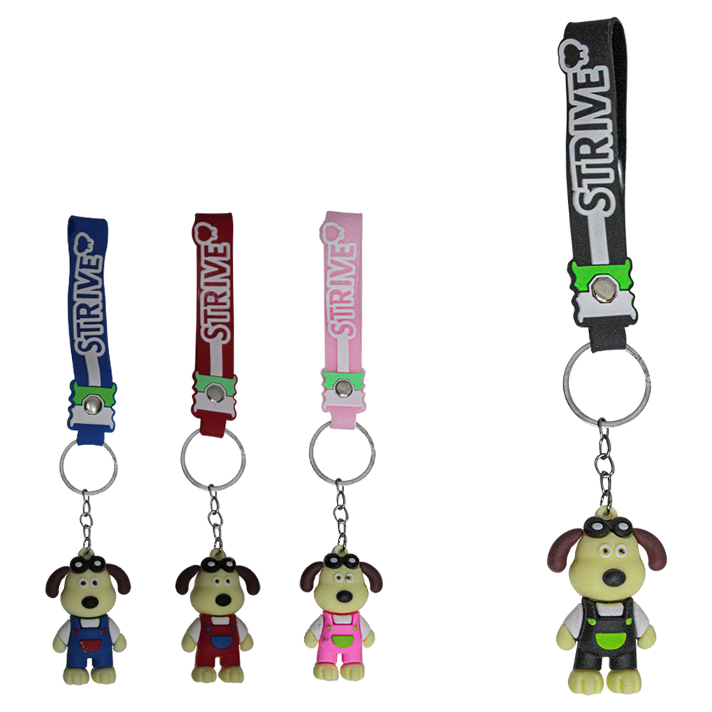 CHAVEIRO EMBORRACHADO DE PVC CACHORRO