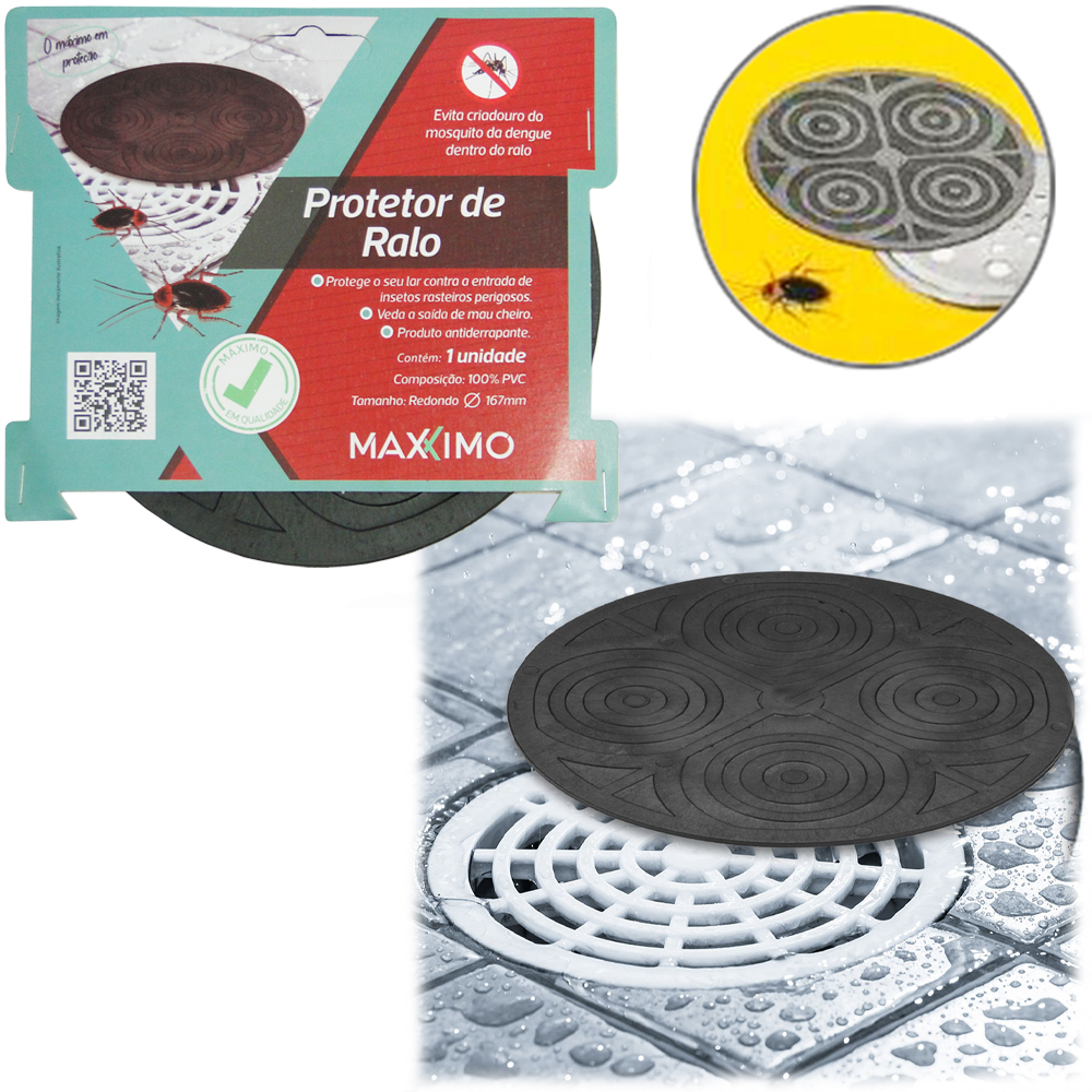 PROTETOR DE PVC REDONDO PARA RALO 16,7CM DE Ø
