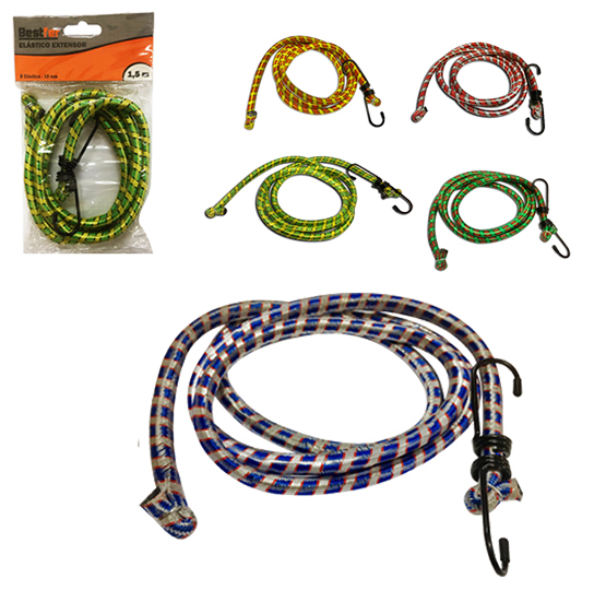 ELASTICO EXTENSOR MULTIUSO 1,8MX10MM COLORS 