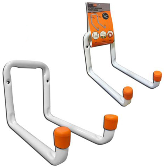 SUPORTE MULTIUSO DE ACO PARA PAREDE 30KG 