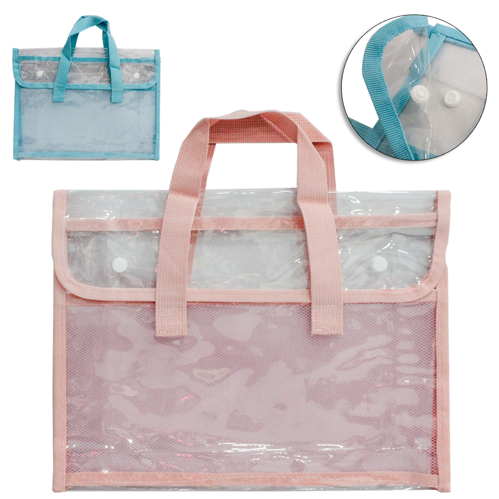 NECESSAIRE / PORTA DOCUMENTOS A4 UNISSEX TRANSCOLOR 33,5X26,5CM