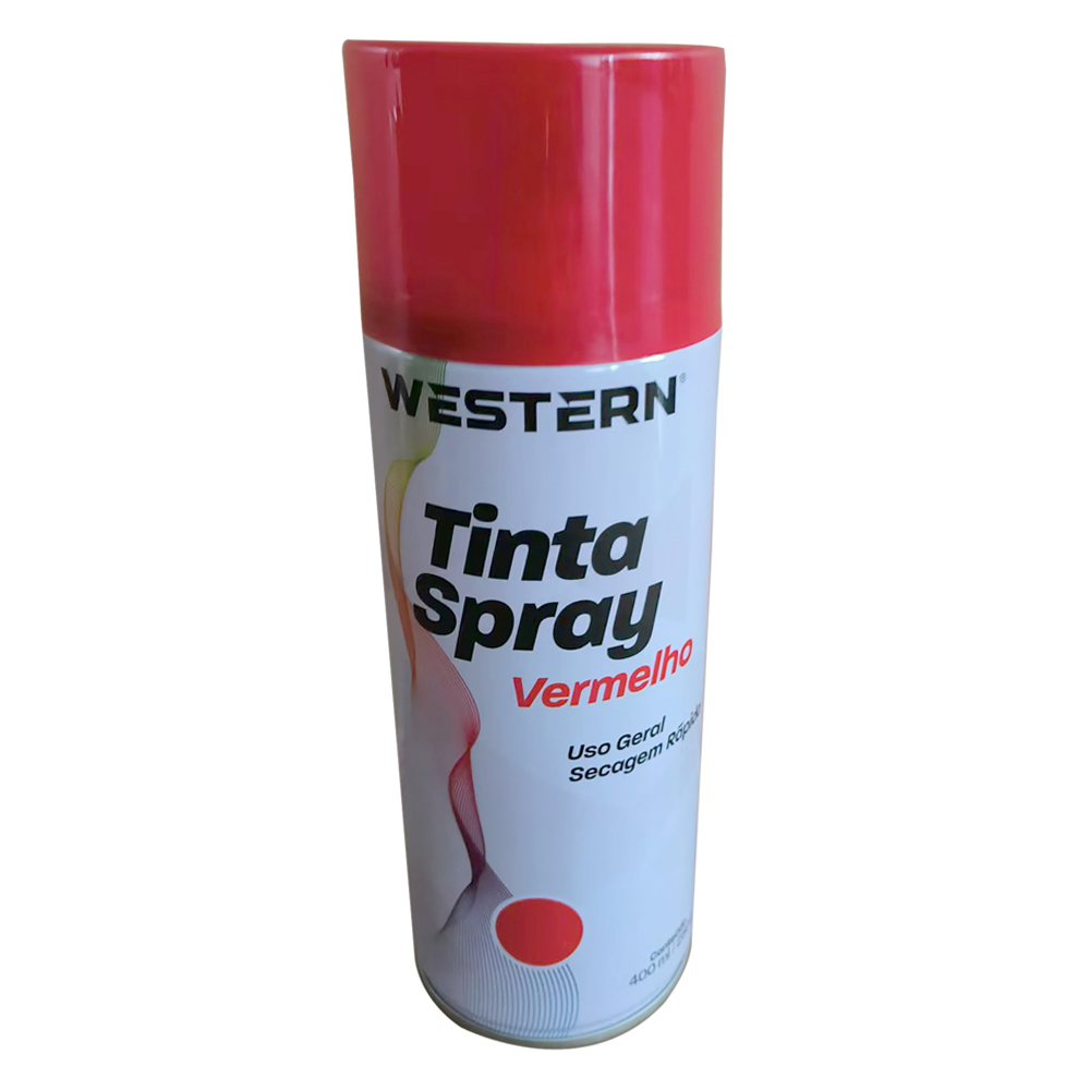 TINTA SPRAY USO GERAL VERMELHO 400ML/250G